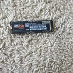 Samsung 970 Evo Pcie M.2 Internal Solid State Drive (MZ-V7E250BW). Fixed Price $50.00.