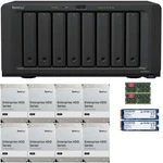 Synology DS1823XS+ 8-BAY Nas 16GB Ram 1.6TB Cache 64TB (8X8TB) Of Drives. Fixed Price $10509.04.
