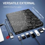 Usb 3.0 Slim External Cd Dvd Drive Disc Player Burner Writer For Laptop Pc Mac. Fixed Price $19.85.