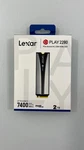 Lexar Play 2TB Nvme Ssd Pcie GEN4X4 M.2 2280 Internal Solid State Drive 7400MB/S. Fixed Price $338.88.
