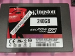 Kingston Ssdnow 240GB Sata 6GB/S 2.5" Internal SKC100S3/240G. Fixed Price $35.00.