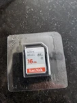 Sandisk Ultra Gb Sdhc Memory Card SDSDUNC-016G-GN6IN. Fixed Price $8.00.