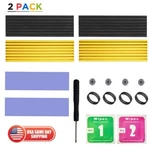 2-PACK M.2 2280 Ssd For PS5 Pc Nvme Cooler Passive With Fins. Fixed Price $9.99.