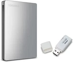Toshiba Canvio Slim Ii 1.0 Tb Portable With Bonus 16 Gb Usb Flash Drive. Fixed Price $333.33.