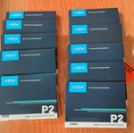 10 X Crucial P2 250GB Nvme M.2 Internal Ssd Solid State Drive. Fixed Price $480.00.