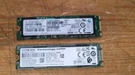 **lot Of 2* M.2 Sata Ssd's 256GB & 128GB Solid State Drives Used Samsung/lite-on. Fixed Price $45.00.