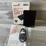 Seagate Backup Plus Slim 500GB External Portable Drive (STCD500102) Hdd Usb 3.0. Fixed Price $29.99.