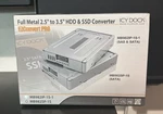 Brand New Icy Dock MB982IP-1S-1 Hdd Ssd Converter 2.5IN To 3.5IN Sas & Sata. Fixed Price $35.00.