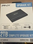New Pny 2TB CS900 2.5 Sata-iii Ssd Complete Upgrade Kit. Fixed Price $199.99.