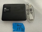 Western Digital My Passport Ultra 1TB Usb 3.0 WDBGPU0010BBK-0B Black. Fixed Price $39.00.