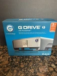 G-technology G-drive External Hard Thunderbolt 0G03124 3TB Usb Cables. Fixed Price $199.99.