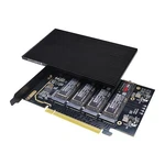 Konyead PCIE4.0 X16 To M.2 M-key Nvme Ssd Expansion Card With Heatsink Su.... Fixed Price $64.25.