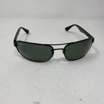 Ray-ban RB3445 002/58 61-17-130 Black W/ Green Polarized Glass Lens QZ38. Fixed Price $90.00.