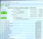 Adata 256GB M.2 Nvme 2230 IM2P33F3-256G2 Internal Solid State Drive. Fixed Price $37.99.