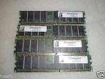 Lot Of 4 Viking PC2100R-25330-Z 1GB 266MHZ CL2.5 Server Memory Tested. Fixed Price $30.00.