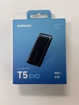 Samsung T5 Evo 4TB Portable Ssd Usb 3.2 Gen 1 External MU-PH4T0S/AM. Fixed Price $345.95.