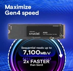New Crucial P310 2TB M.2 2280 Pcie GEN4 3D Nand Nvme Speed 7100MB/S Ssd. Fixed Price $279.00.