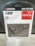 2.5" Sataiii Ssd Drive, Kingston A400, 240GB, SA400S37/240 ***sealed! New!. Fixed Price $59.99.