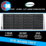 Supermicro SYS-8048B-TRFT 24B Lff 4U Server -V3- Choose Cpus/ram Wholesale. Fixed Price $953.10.