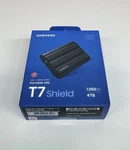 New Sealed Samsung T7 Shield 4TB External Rugged Water Resistant MU-PE4T0S Black. Fixed Price $999.99.