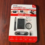 New Sealed - Lexar 1TB Portable Ssd With Mag Attach Compatible Type And. Fixed Price $108.95.