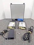 Linksys EFG250 Ver. Nas With Power Adapter, Key & 500GB Of Hard Drives. Fixed Price $179.99.