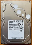 Toshiba 4TB Hard Drive Sata / 64MB Cache 7200 Rpm - MD04ACA400. Fixed Price $73.00.