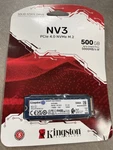 Kingston NV3 500GB M.2 2280 Pcie 4.0 X4 Nvme Internal Solid State Drive. Fixed Price $90.00.